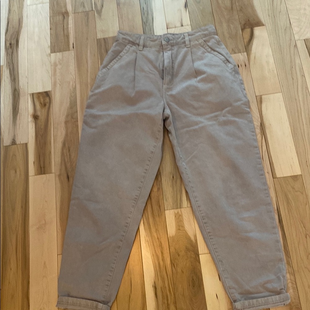 Garage Tan High Rise Jeans Relaxed Fit
